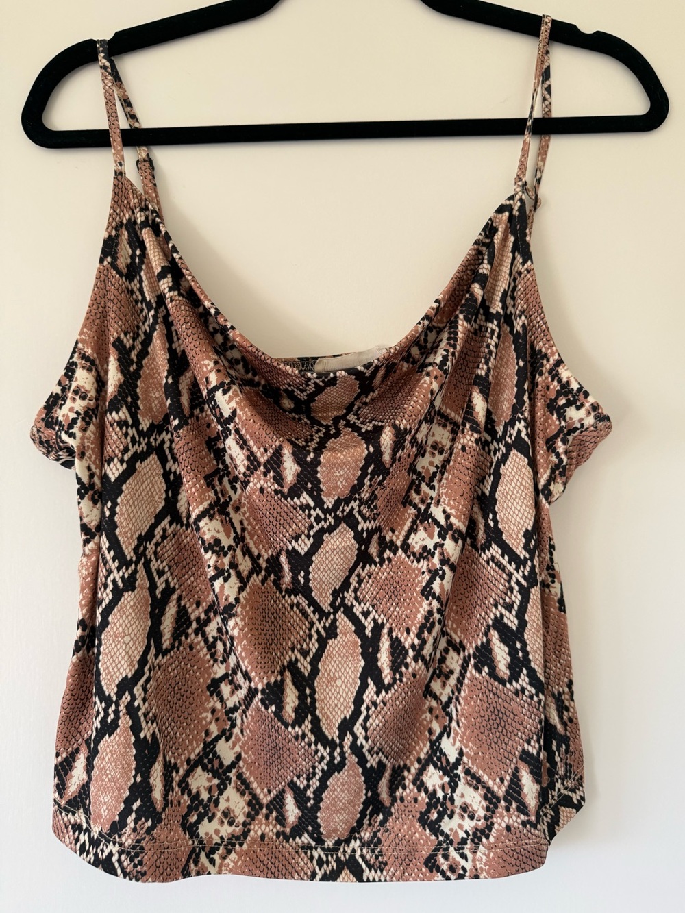 Urban Outfitters Snake Print Spaghetti Strap Cami Top